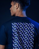T-SHIRT SEVEN MARINE VAGUE