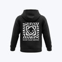 HOODIE SQUARE ZIP NOIR ENFANT