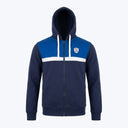 HOODIE TRICOLORE ZIPPE