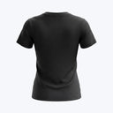 T-SHIRT FEMME STRASS NOIR