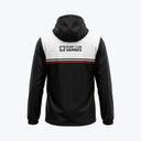 VESTE DE PLUIE NOIR ET BLANCHE
