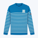PULL MOUSQUETON BLEUET