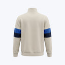 SWEAT 1/4 ZIP BEIGE