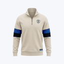 SWEAT 1/4 ZIP BEIGE