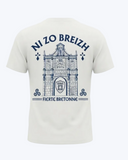 T-SHIRT NIZO BREIZH ÉCRU