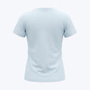 T-SHIRT FEMME STRASS BLEU CIEL